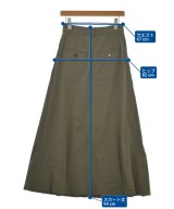 Rouge vif（ルージュヴィフ）ロング・マキシ丈スカート カーキ サイズ:36(S位) レディース/2200697501035