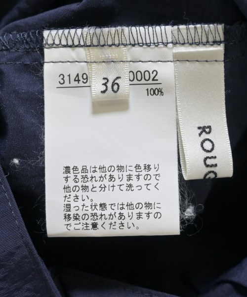 Rouge vif（ルージュヴィフ）ワンピース 紺 サイズ:36(S位) レディース/2200705067041