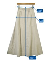 Rouge vif（ルージュヴィフ）ロング・マキシ丈スカート ベージュ サイズ:36(S位) レディース/2200655531029