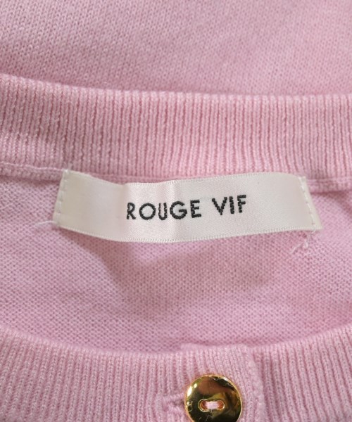 Rouge vif（ルージュヴィフ）カーディガン ピンク サイズ:F レディース/2200667936065