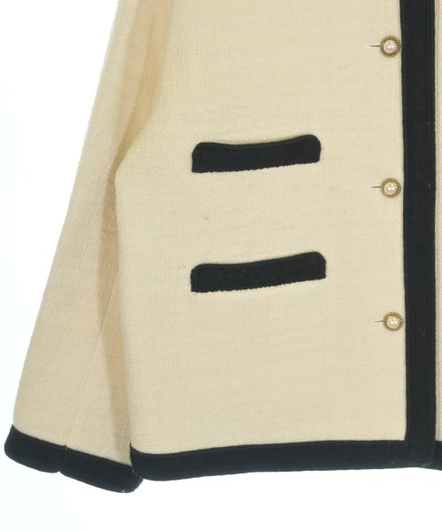 Rouge vif（ルージュヴィフ）ノーカラージャケット 白 サイズ:F レディース/2200729577021