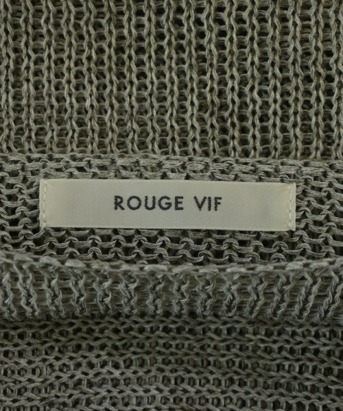 Rouge vif（ルージュヴィフ）ニット・セーター グレー サイズ:F レディース/2200716627234