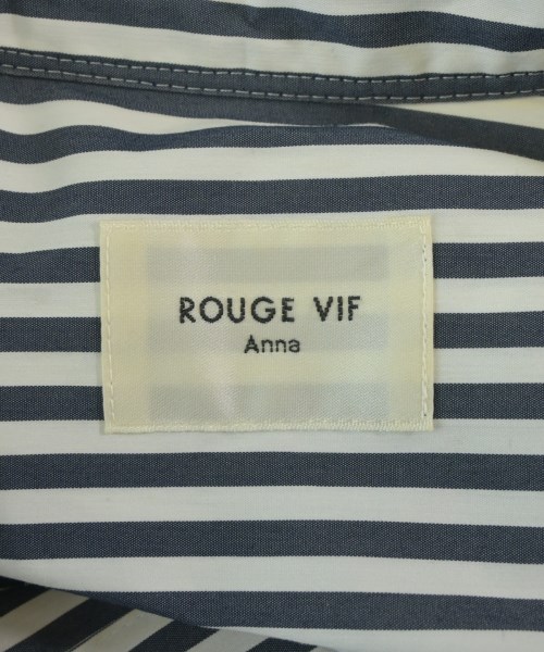 Rouge vif（ルージュヴィフ）ブラウス 紺 サイズ:F レディース/2200728202047