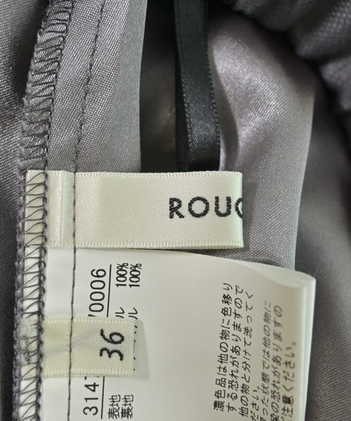 Rouge vif（ルージュヴィフ）ロング・マキシ丈スカート グレー サイズ:36(S位) レディース/2200682967020