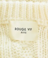 Rouge vif（ルージュヴィフ）ニット・セーター 白 サイズ:F レディース/2200671962029