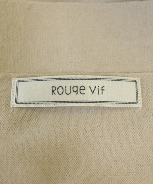Rouge vif（ルージュヴィフ）カーディガン ベージュ サイズ:F レディース/2200679768043