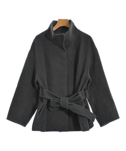 Rouge vif(ルージュヴィフ)ステンカラーコート 紺 サイズ:38(M位)/2200679560012