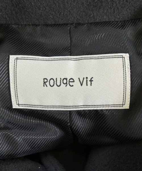 Rouge vif（ルージュヴィフ）ステンカラーコート 紺 サイズ:38(M位) レディース/2200679560012