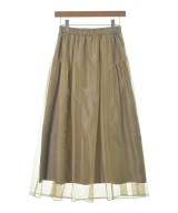 Rouge vif（ルージュヴィフ）ロング・マキシ丈スカート ベージュ サイズ:36(S位) レディース/2200683579185