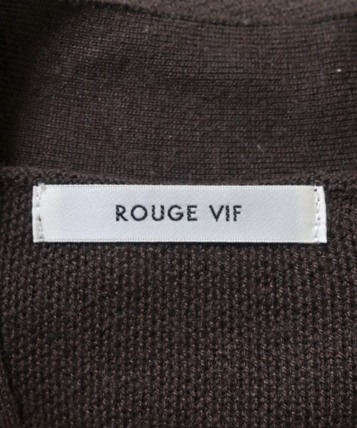 Rouge vif（ルージュヴィフ）カーディガン 茶 サイズ:F レディース/2200685722022