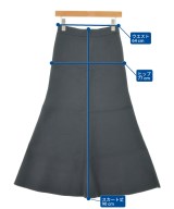 Rouge vif（ルージュヴィフ）ロング・マキシ丈スカート グレー サイズ:38(M位) レディース/2200689784088