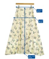 Rouge vif（ルージュヴィフ）ロング・マキシ丈スカート 白 サイズ:36(S位) レディース/2200688582166