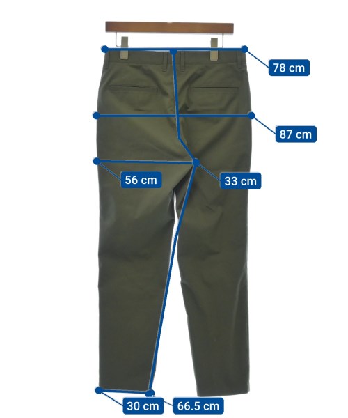 JOURNAL STANDARD（ジャーナルスタンダード）スラックス カーキ サイズ:M メンズ/2200476761124