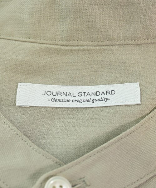 JOURNAL STANDARD（ジャーナルスタンダード）カジュアルシャツ ベージュ サイズ:S メンズ/2200635580030