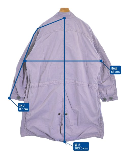 JOURNAL STANDARD（ジャーナルスタンダード）モッズコート 紫 サイズ:M メンズ/2200628057020