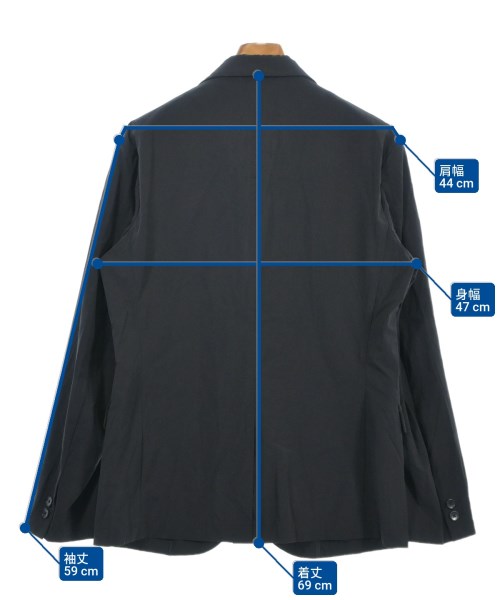 JOURNAL STANDARD（ジャーナルスタンダード）テーラードジャケット 黒 サイズ:M メンズ/2200634340017