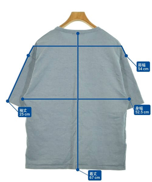 JOURNAL STANDARD（ジャーナルスタンダード）Tシャツ・カットソー 青 サイズ:M メンズ/2200622035017