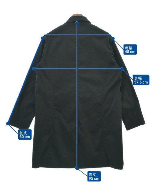 JOURNAL STANDARD（ジャーナルスタンダード）トレンチコート 黒 サイズ:M メンズ/2200624424055