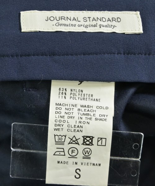 JOURNAL STANDARD（ジャーナルスタンダード）スラックス 紺 サイズ:S メンズ/2200625810376