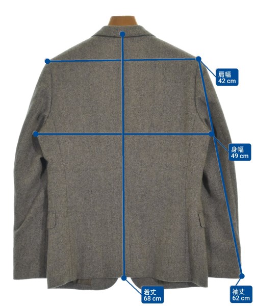 JOURNAL STANDARD（ジャーナルスタンダード）ジャケット 茶 サイズ:M メンズ/2200625810406