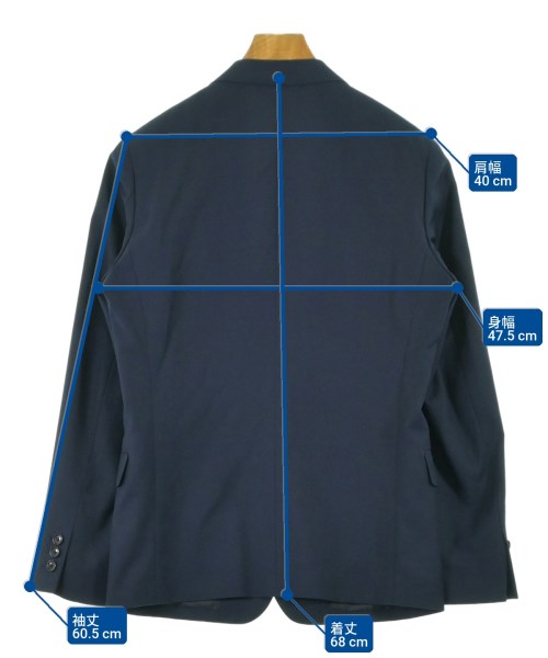 JOURNAL STANDARD（ジャーナルスタンダード）ジャケット 紺 サイズ:M メンズ/2200625810444