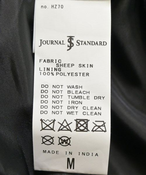 JOURNAL STANDARD（ジャーナルスタンダード）ブルゾン 黒 サイズ:M メンズ/2200626635077