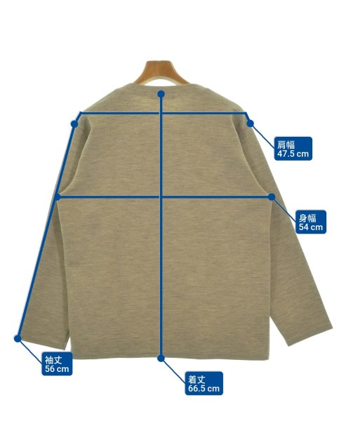 JOURNAL STANDARD（ジャーナルスタンダード）Tシャツ・カットソー ベージュ サイズ:M メンズ/2200606953191