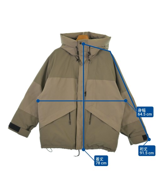 JOURNAL STANDARD（ジャーナルスタンダード）ダウンジャケット/ダウンベスト ベージュ サイズ:M メンズ/2200618731015