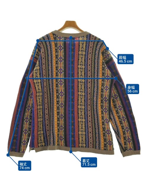 JOURNAL STANDARD（ジャーナルスタンダード）ニット・セーター ベージュ サイズ:L メンズ/2200611508010