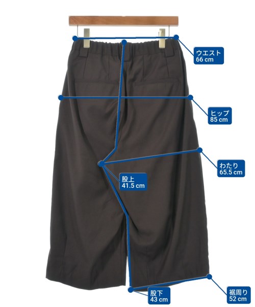 JOURNAL STANDARD（ジャーナルスタンダード）クロップドパンツ 茶 サイズ:L メンズ/2200616829097