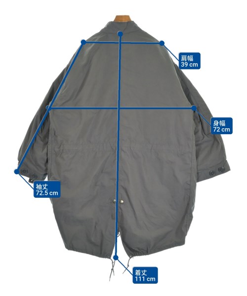 JOURNAL STANDARD（ジャーナルスタンダード）モッズコート グレー サイズ:L メンズ/2200621267044
