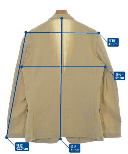 JOURNAL STANDARD（ジャーナルスタンダード）ジャケット ベージュ サイズ:L メンズ/2200668450140