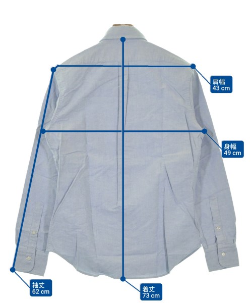 JOURNAL STANDARD（ジャーナルスタンダード）カジュアルシャツ 青 サイズ:M メンズ/2200670298259