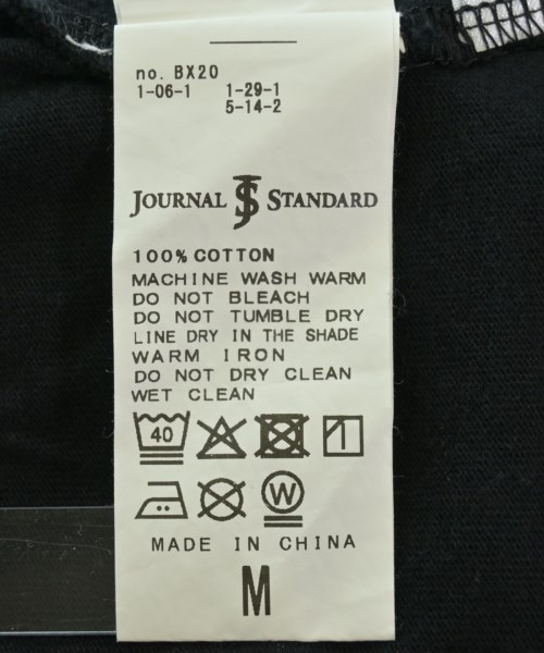 JOURNAL STANDARD（ジャーナルスタンダード）Tシャツ・カットソー 黒 サイズ:M メンズ/2200677638010