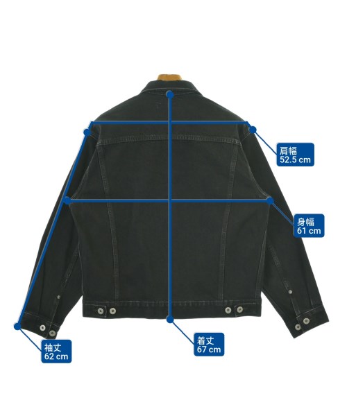 JOURNAL STANDARD（ジャーナルスタンダード）デニムジャケット 黒 サイズ:S メンズ/2200674969018