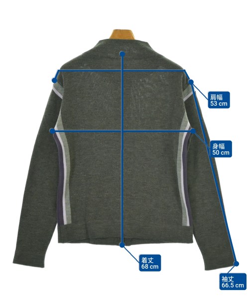 JOURNAL STANDARD（ジャーナルスタンダード）カーディガン グレー サイズ:M メンズ/2200678571095