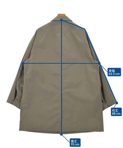 JOURNAL STANDARD（ジャーナルスタンダード）ステンカラーコート グレー サイズ:L メンズ/2200672691072