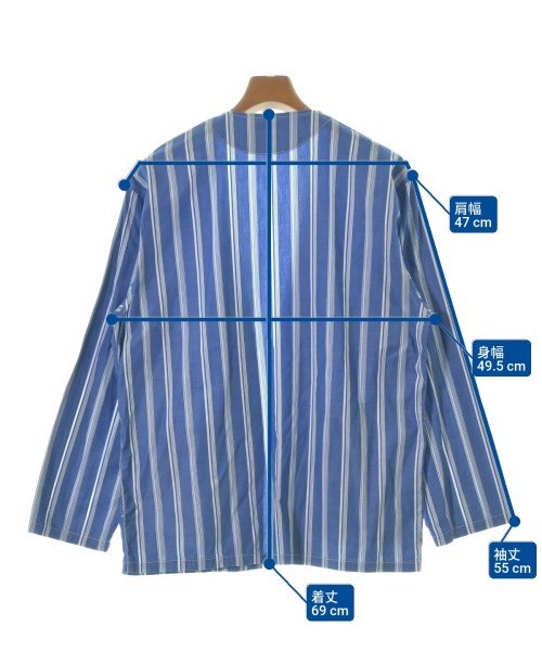 JOURNAL STANDARD（ジャーナルスタンダード）カジュアルシャツ 青 サイズ:S メンズ/2200680878021