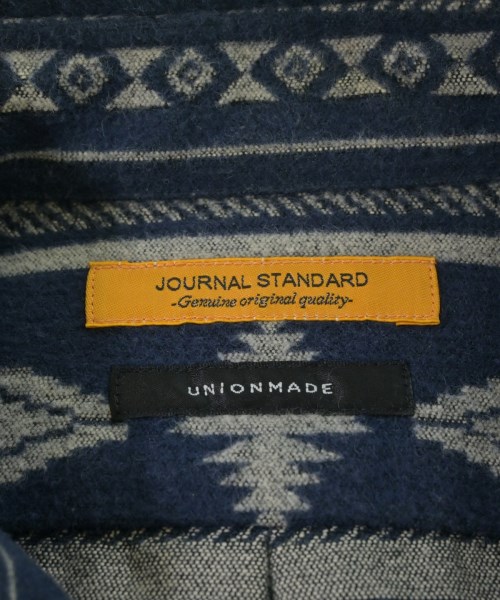 JOURNAL STANDARD（ジャーナルスタンダード）カジュアルシャツ 紺 サイズ:M メンズ/2200695865047