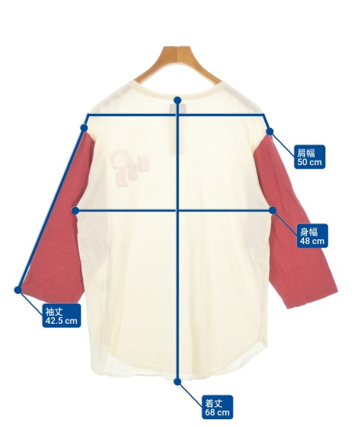 JOURNAL STANDARD（ジャーナルスタンダード）Tシャツ・カットソー 白 サイズ:M メンズ/2200698398078