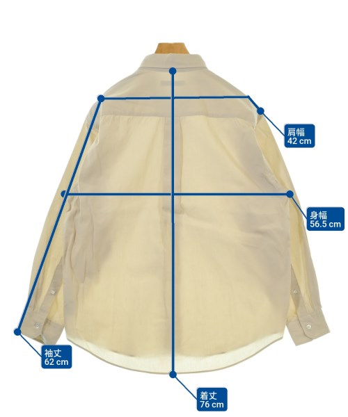 JOURNAL STANDARD（ジャーナルスタンダード）カジュアルシャツ ベージュ サイズ:S メンズ/2200655381082