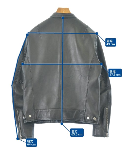 JOURNAL STANDARD（ジャーナルスタンダード）ライダース 黒 サイズ:M メンズ/2200657071080