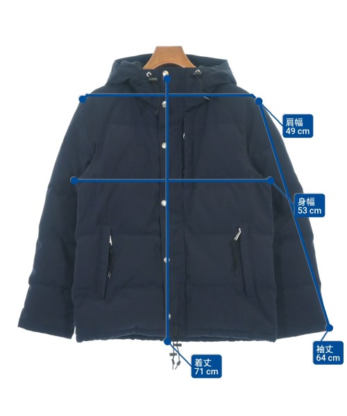 JOURNAL STANDARD（ジャーナルスタンダード）ダウンジャケット/ダウンベスト 紺 サイズ:M メンズ/2200650641013