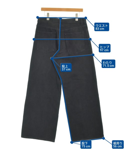 JOURNAL STANDARD（ジャーナルスタンダード）デニムパンツ 黒 サイズ:L メンズ/2200709243120