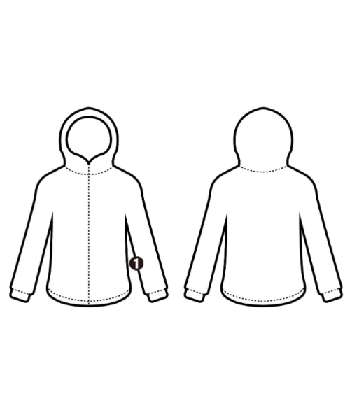 JOURNAL STANDARD（ジャーナルスタンダード）パーカー 黒 サイズ:XL メンズ/2200631790051