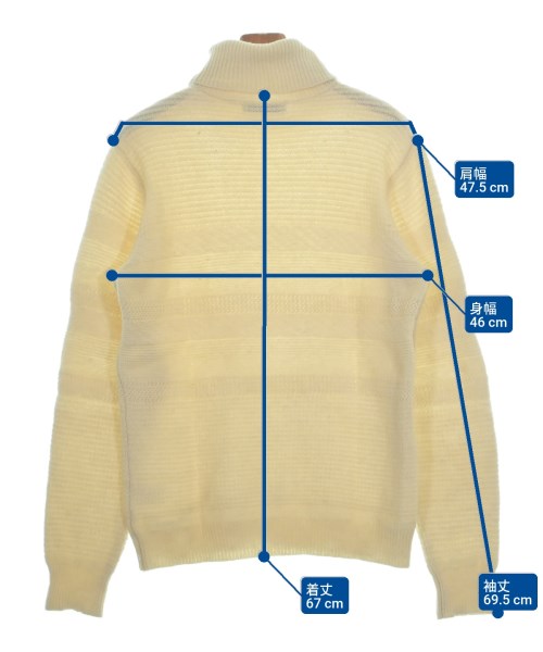 JOURNAL STANDARD（ジャーナルスタンダード）ニット・セーター 白 サイズ:M メンズ/2200647577011