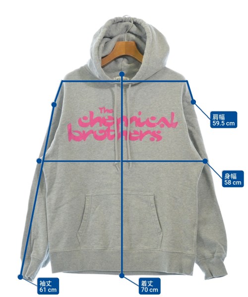 JOURNAL STANDARD（ジャーナルスタンダード）パーカー グレー サイズ:L メンズ/2200651046039