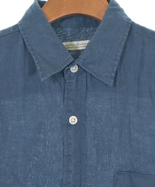 JOURNAL STANDARD（ジャーナルスタンダード）カジュアルシャツ 紺 サイズ:S メンズ/2200640769062