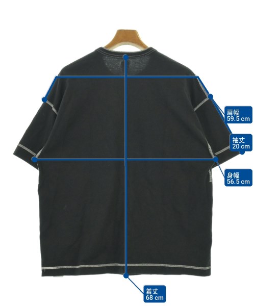 Healthknit（ヘルスニット）Tシャツ・カットソー 黒 サイズ:M メンズ/2200703213075