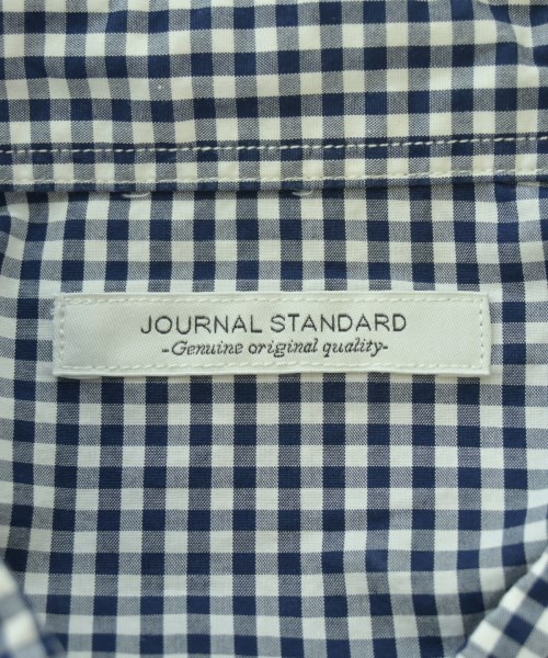 JOURNAL STANDARD（ジャーナルスタンダード）カジュアルシャツ 紺 サイズ:M メンズ/2200703540010